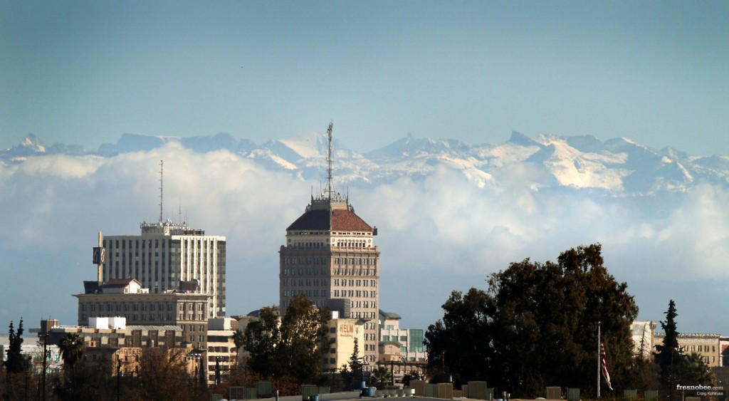 downtown fresno skyline mt.
