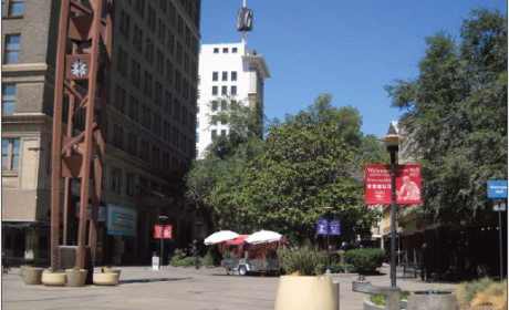 Fulton Mall Mariposa Mall Empty